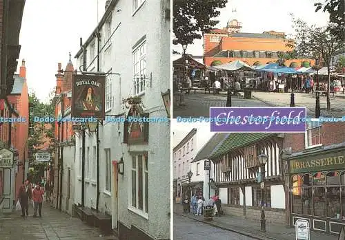 D229253 Chesterfield New Square and Market Hall The Shambles E T W Dennis and So