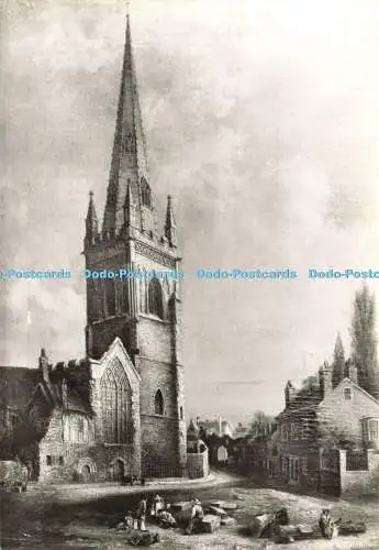 D238472 Leicester St Mary de Castro C H Capenerhurst E Harvey Pinxit