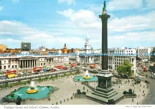 D236166 London Trafalgar Square and Nelsons Column John Hinde E Nagele