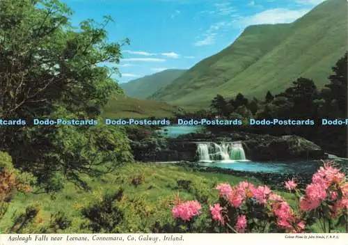 D233923 Ireland Co Galway Connemara Aasleagh Falls near Leenane John Hinde Ltd
