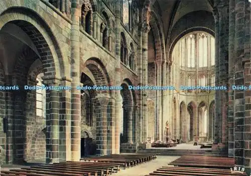D229278 Le Mont Saint Michel Innenraum der Abtei Cap Theojac
