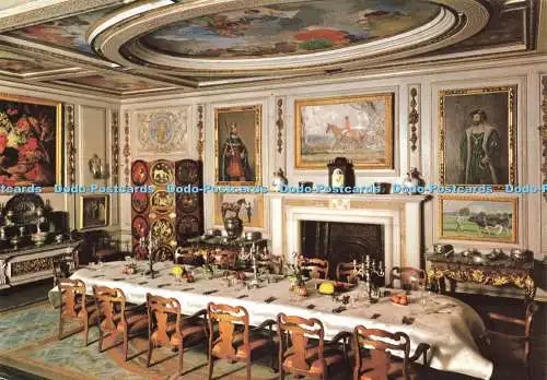 D233926 Windsor Castle Queen Dolls House The Dining Room Pitkin Pictorials Ltd