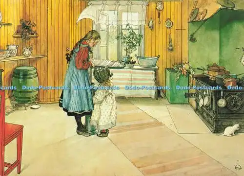 D229281 The Kitchen Pictura Graphica AB Carl Larsson 1974