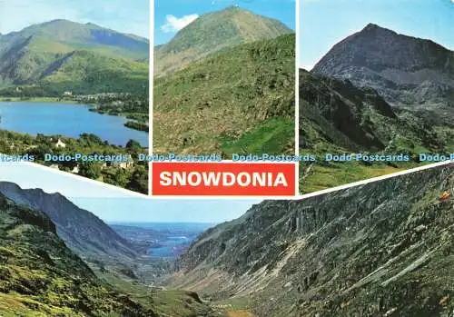 D229282 Snowdonia Snowdonia Massif Llanberis Pass E T W Dennis and Sons Ltd Mult