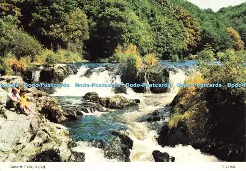 D232611 Dyfed Cenarth Falls E T W Dennis and Sons Ltd Photocolour