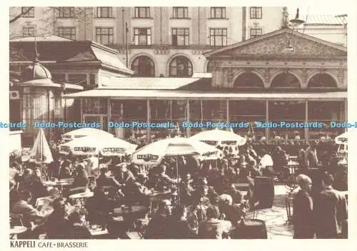 D229289 Kappeli Cafe Brasserie Helsinki bekannteste Terrasse seit Jahrzehnten 1964