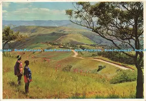 D232618 Zulu Girls in Tribal Dress Art Publishers Ltd No 290