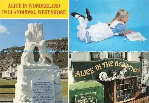 D229291 West Shore Alice im Wunderland in Llandudno FotoWales Multi View 1997