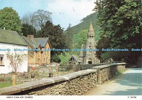 D233939 Abtei Cwm Hir Kirche Richter Postkarten Ltd C 2476 X 1995