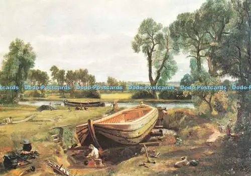 D236199 London The Victoria and Albert Museum Boat Building Near Flatford Mill J