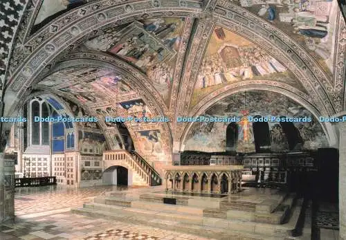 D238515 Assisi Basilica di S Francesco Innenraum der Unterkirche Frati Minori