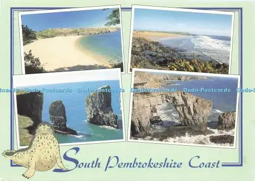 D229296 South Pembrokeshire Coast Alan Shepherd Publishing Multi View 1998