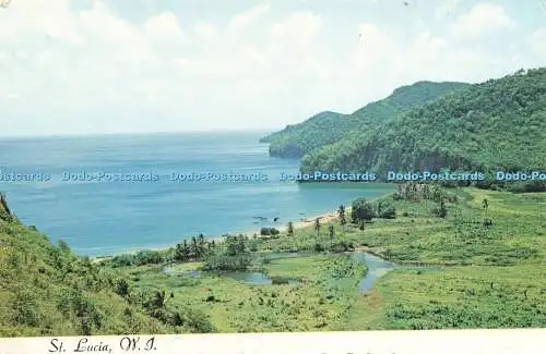 D229311 St Lucia West Indies Shipwreck Shop Plastichrome