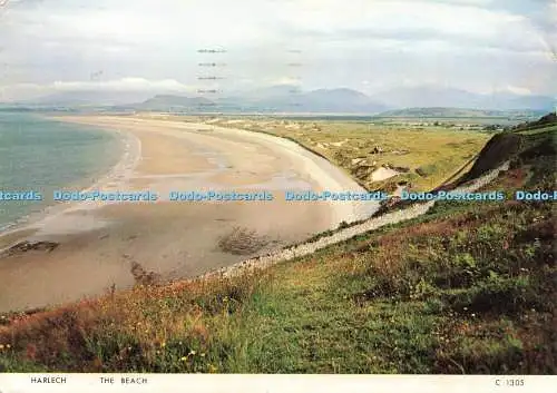 D236223 Harlech The Beach Judges C1305 1973