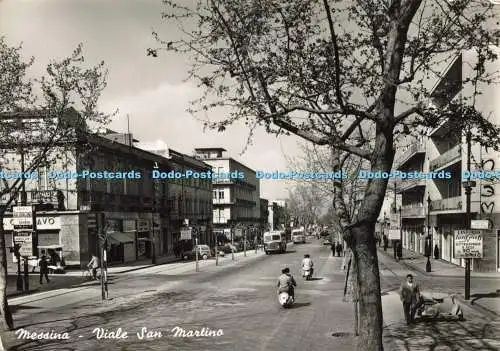 D229321 Messina Viale San Martino Carisme Bromofoto RP