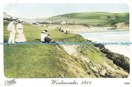 D232651 Woolacombe 1911 Francis Frith Collection 1989