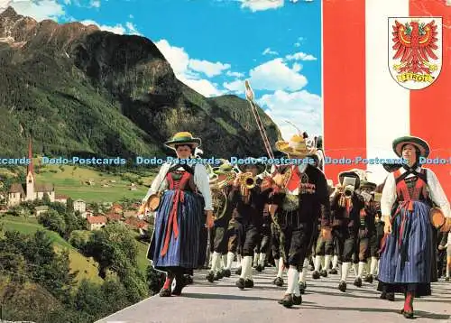 D229322 Tirol Otztal Luftkurort Otz mit Trachtenmusikkapelle Werner Lohmann 1971