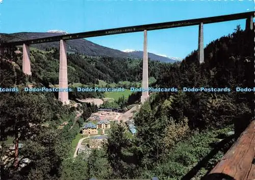 D233968 Tirol Brennerautobahn Europa Brücke gegen Patscherkofel Monopol Schollh