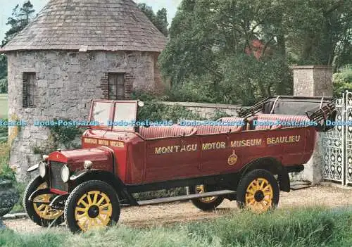 D236242 England National Motor Museum Beaulieu 1922 Maxwell 25 cwt Charabanc Top