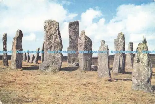 D233986 Äußere Hebriden Isle of Lewis Die stehenden Steine von Callernish J Arthur
