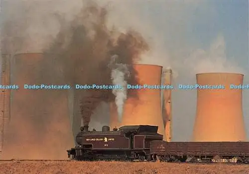 D233988 Kohle wird von einem G an ein Kraftwerk in Südafrika Transvaal geliefert