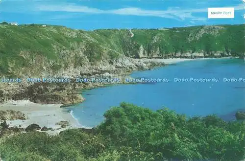 D234002 Guernsey Moulin Huet und Petit Port Bays fotografische Grußkarte Co
