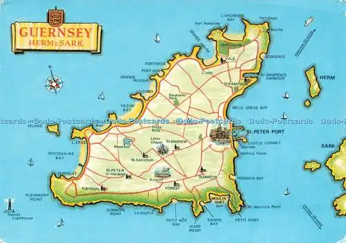 D229360 Guernsey Herm and Sark A gp Publications E T W Dennis and Sons Ltd G K A