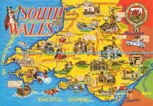D229374 South Wales Karte Bamforth and Co Ltd