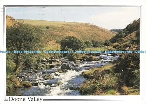 D232703 Doone Valley Exmoor Richter Postkarten Ltd C 9175 1992