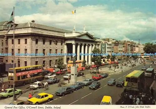 D234036 Irland Dublin O Connell Street General Post Office John Hinde Ltd P O T