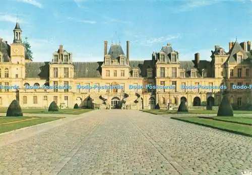 D232721 Fontainebleau Hof des Weißen Pferdes Kunst A P