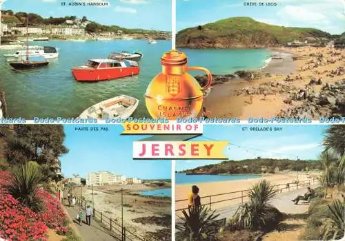 D232736 Souvenir of Jersey Havre des Pas St Brelade Bay E T W Dennis and Sons Lt