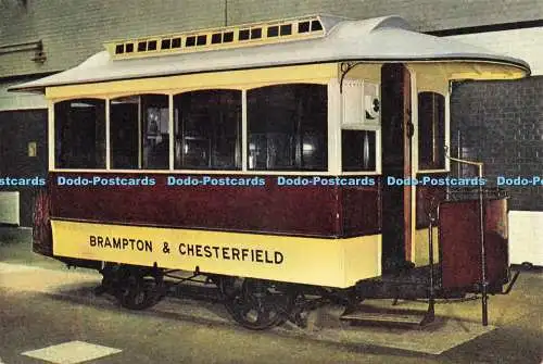 D234055 Horse Tram Corporation of Chesterfield gebaut von George F Milnes und Co L