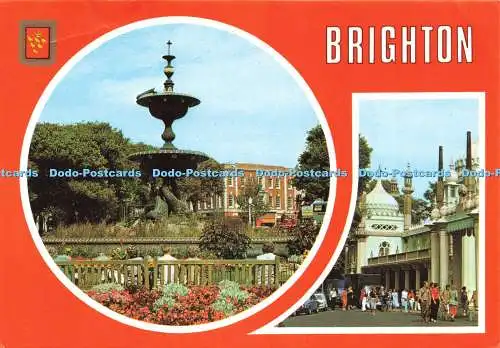 D232750 Sussex Grüße aus Brighton Fisa Escudo de Oro Multi View