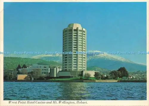 D232751 Hobart Wrest Point Hotel Casino und Mt Wellington Nucolourvue Produktion