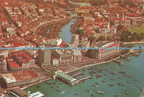 D238641 Air View of Singapore S W 1981