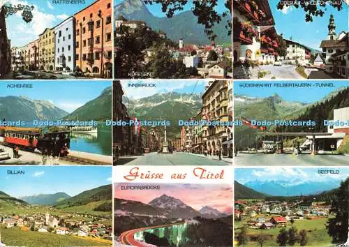 D232756 Grusse aus Tirol Sillian Seefeld Achensee Schones Osterreich Multi View