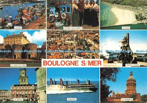 D238653 Boulogne Sur Mer La Plage Artaud Freres Multi View