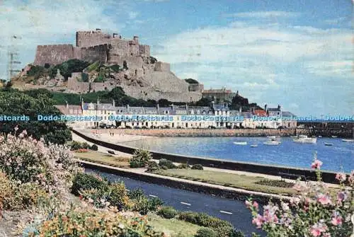 D229440 Jersey Mont Orgueil Castle and Gorey Harbour J Arthur Dixon Ltd 1958