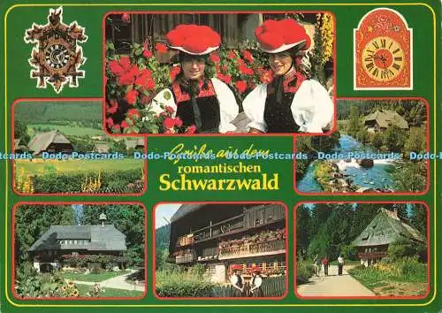 D238654 Grusse aus dem Romantischen Schwarzwald Schöning Gebrüder Schmidt Multi