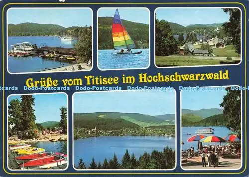 D238656 Grusse Vom Titisee im Hochschwarzwald Schöning Gebrüder Schmidt Multi Vi