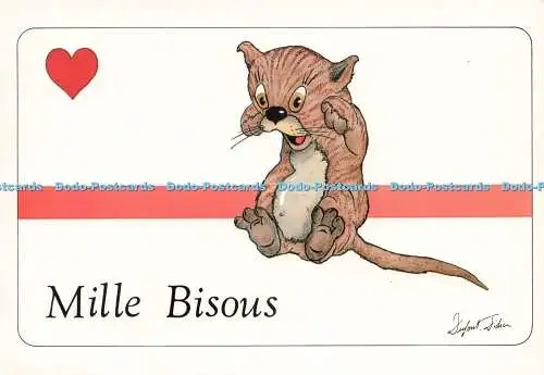 D229446 Mille Bisous Collection Humoristique Dessin Dupont Editions de France