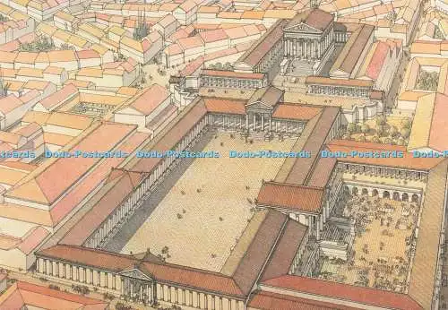 D238665 Arles al epoque Romaine Arelate Le Forum Errance Jean Claude Golvin G C