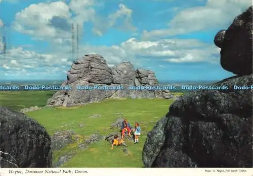 D234098 Devon Dartmoor National Park Haytor John Hinde Ltd E Nagele 1978