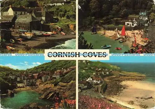 D234101 Cornish Coves Cornwall John Hinde Ltd Multi View 1985