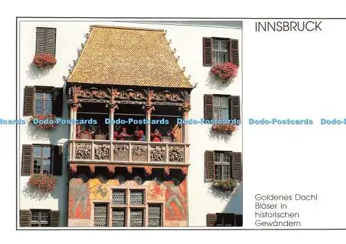 D229458 Innsbruck Goldenes Dachl Blaser in Historischen Gewandern H Purner