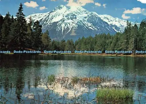 D232785 Seefeld i T Moserersee gegen Hocheder Alpenverlag Wels Nr 41 1966