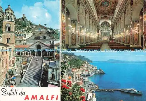 D229463 Saluti da Amalfi Vincenzo Carcavallo Kodak Ektachrome Multi View