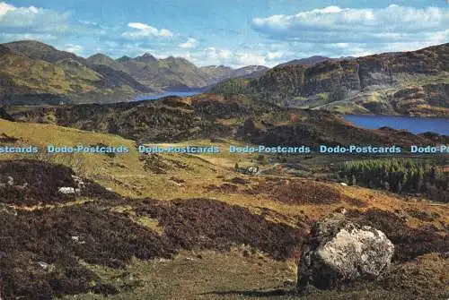 D236378 Ross Shire Kintail and Loch Duich J Arthur Dixon