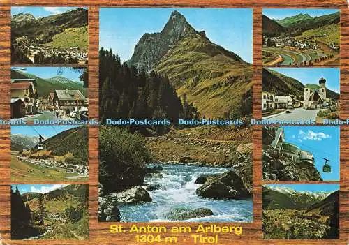 D234114 Tirol St Anton am Arlberg Rudolf Mathis Multi View 1985
